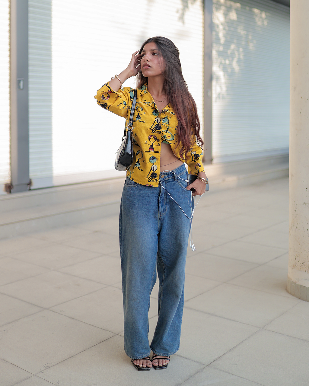 Notch Collar Shirt
