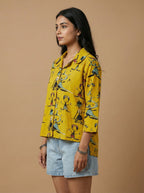 Notch Collar Shirt