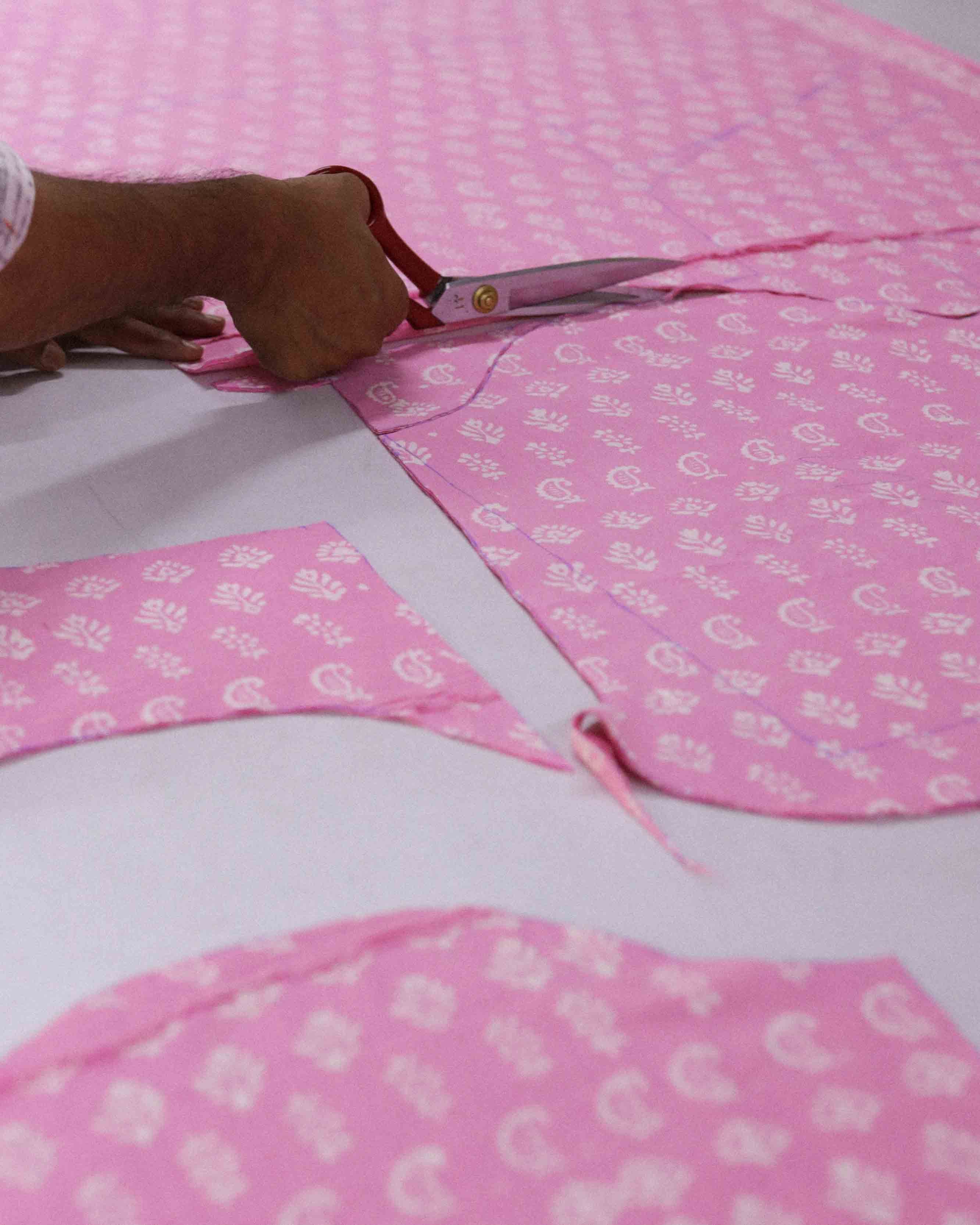 Motif Long Kurta