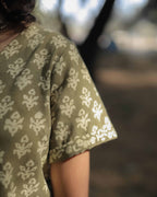 V-neck Loose Shirt