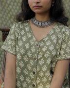 V-neck Loose Shirt