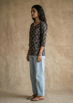 Paisley Short Kurta