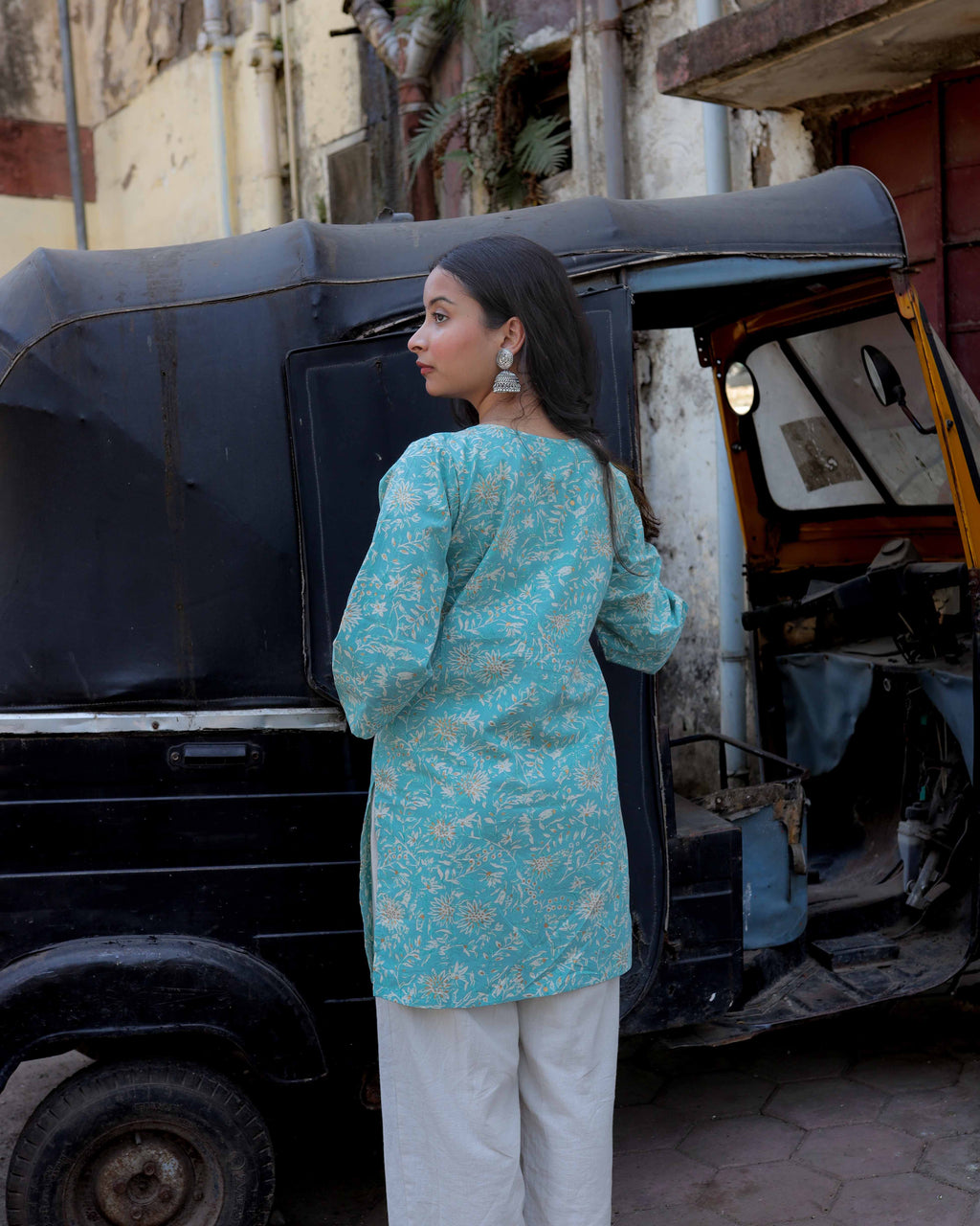 Floral Mid Kurta