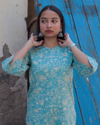 Floral Mid Kurta