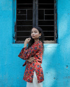 Floral Short Kurta